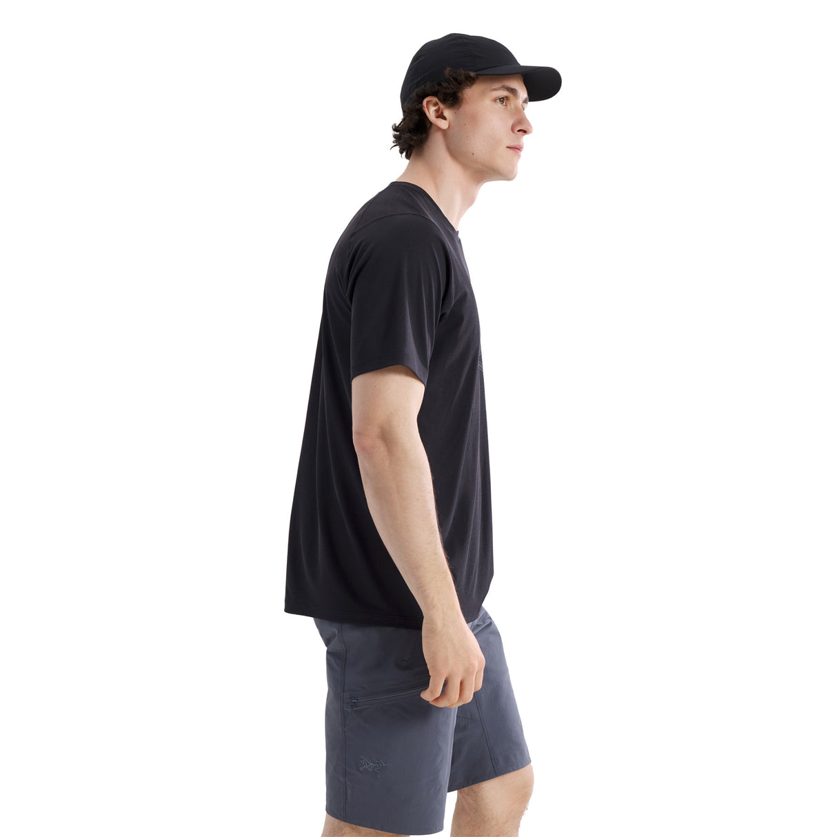 Arc'teryx Men's Cormac Logo T-Shirt Black / Small-Black / Medium-Black / Large-Black / X-Large - 53 Degrees North