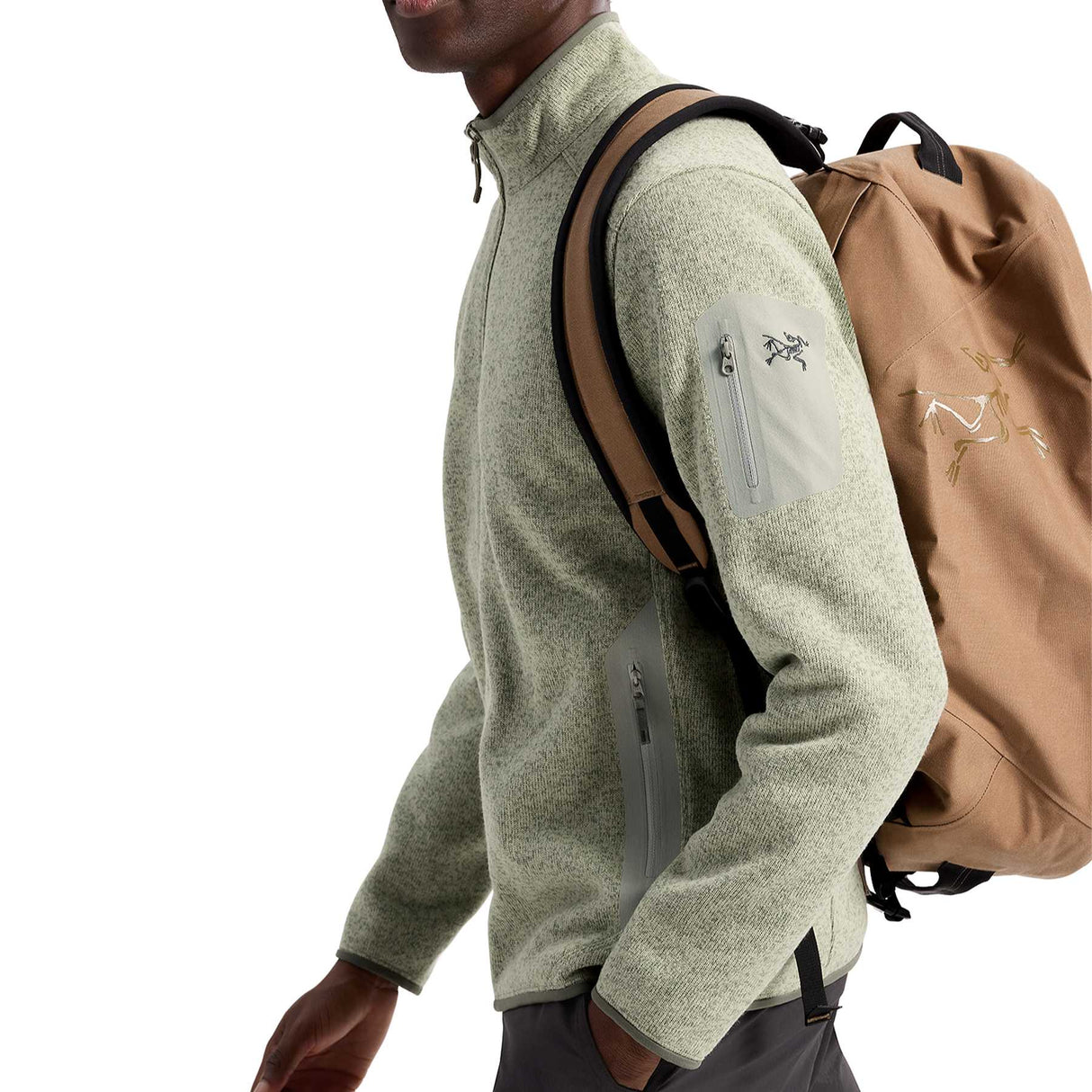 Arc'teryx Men's Covert Cardigan Habitat Heather / Small-Habitat Heather / Medium-Habitat Heather / Large-Habitat Heather / X-Large - 53 Degrees North