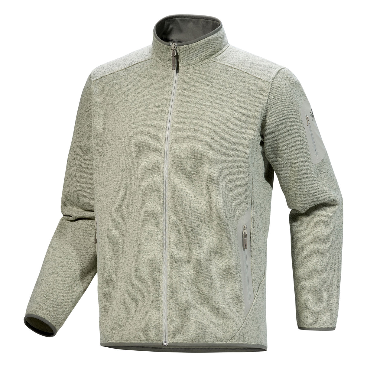 Arc'teryx Men's Covert Cardigan Black Heather / Small-Black Heather / Medium-Black Heather / Large-Black Heather / X-Large-Black Heather / XX-Large - 53 Degrees North