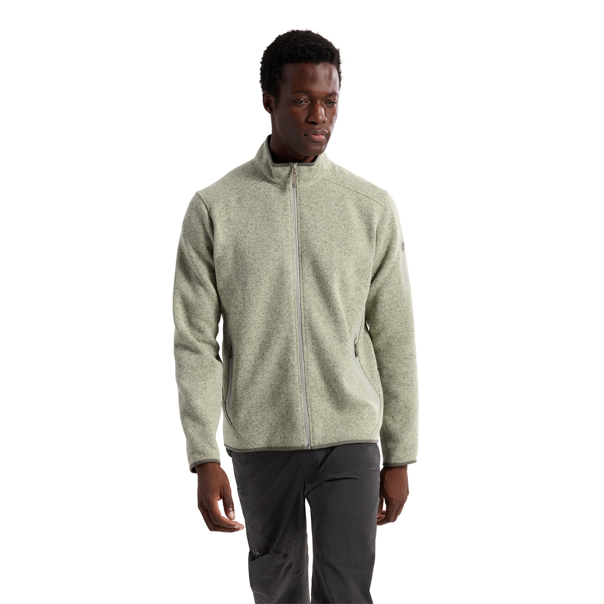 Arc'teryx Men's Covert Cardigan Black Heather / Small-Black Heather / Medium-Black Heather / Large-Black Heather / X-Large-Black Heather / XX-Large - 53 Degrees North
