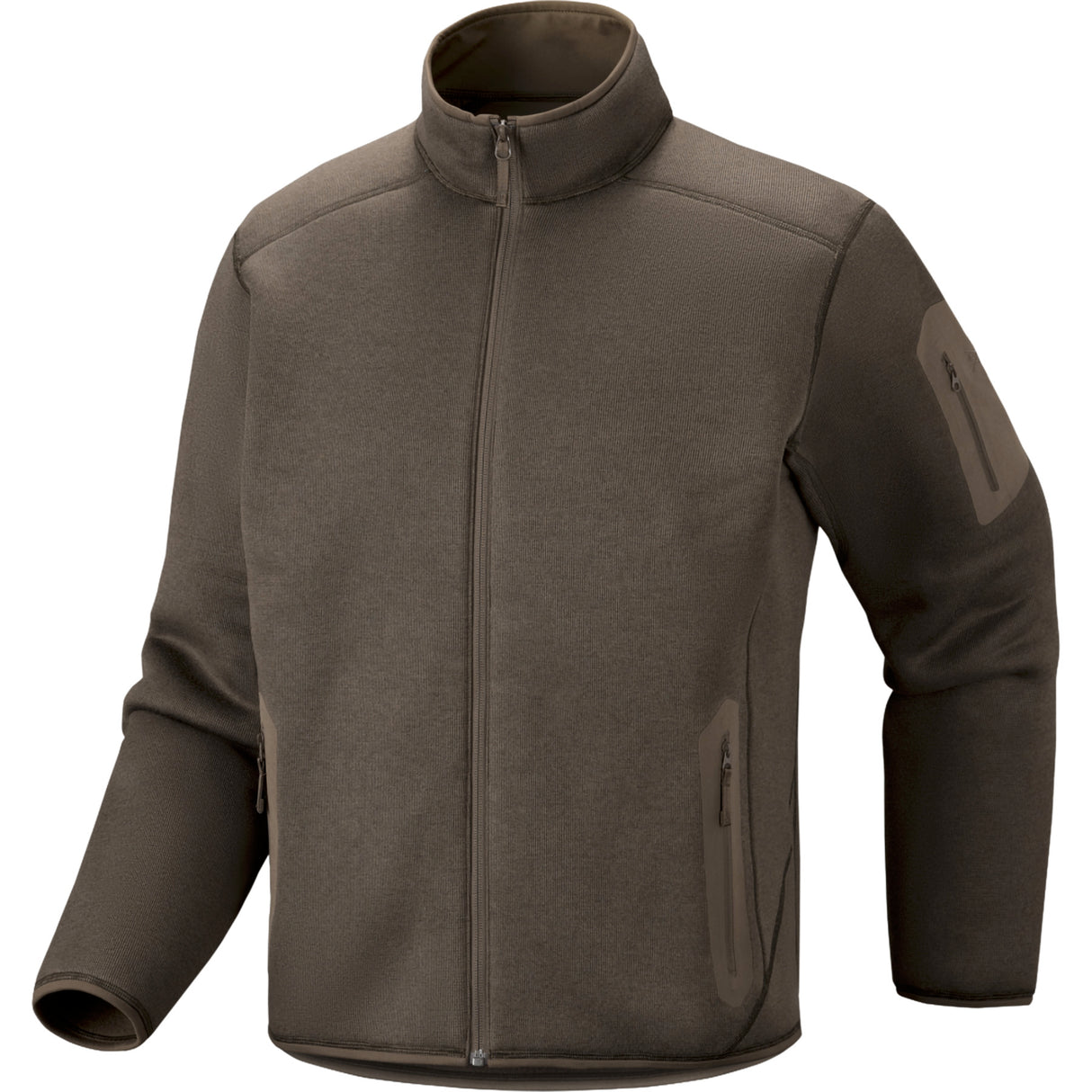 Arc'teryx Men's Covert Cardigan Mongoose Heather / Small - 53 Degrees North