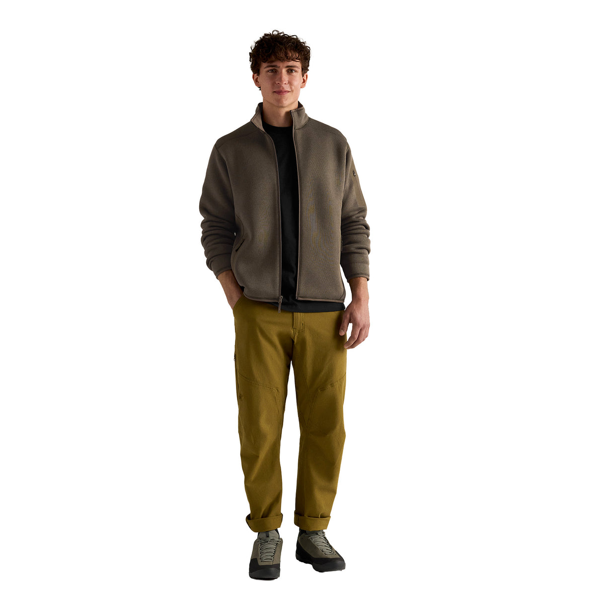 Arc'teryx Men's Covert Cardigan Mongoose Heather / Small - 53 Degrees North