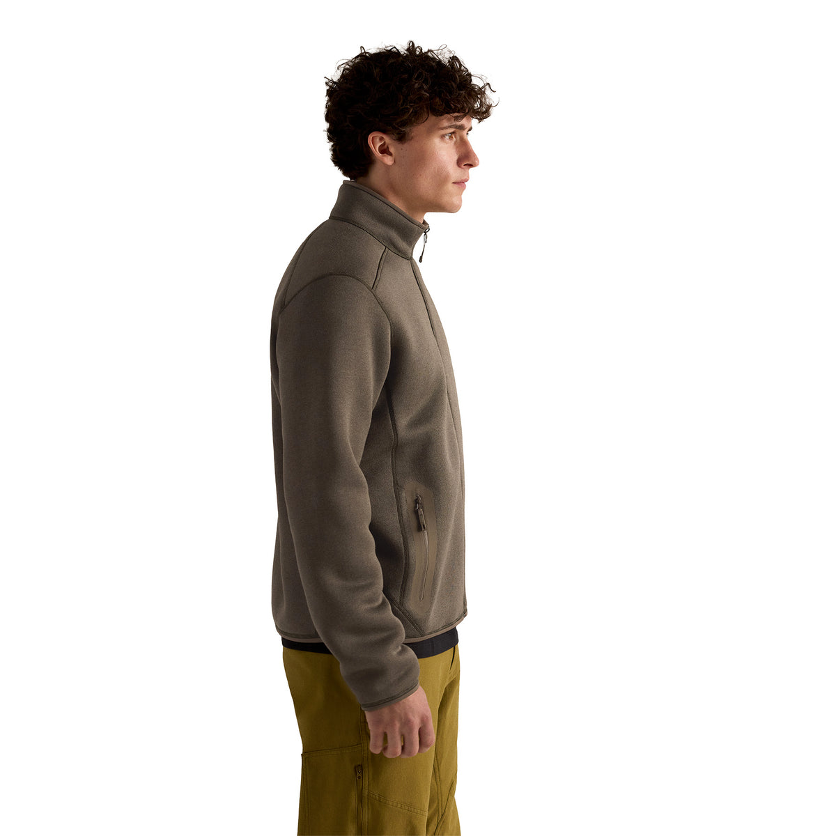 Arc'teryx Men's Covert Cardigan Mongoose Heather / Small - 53 Degrees North