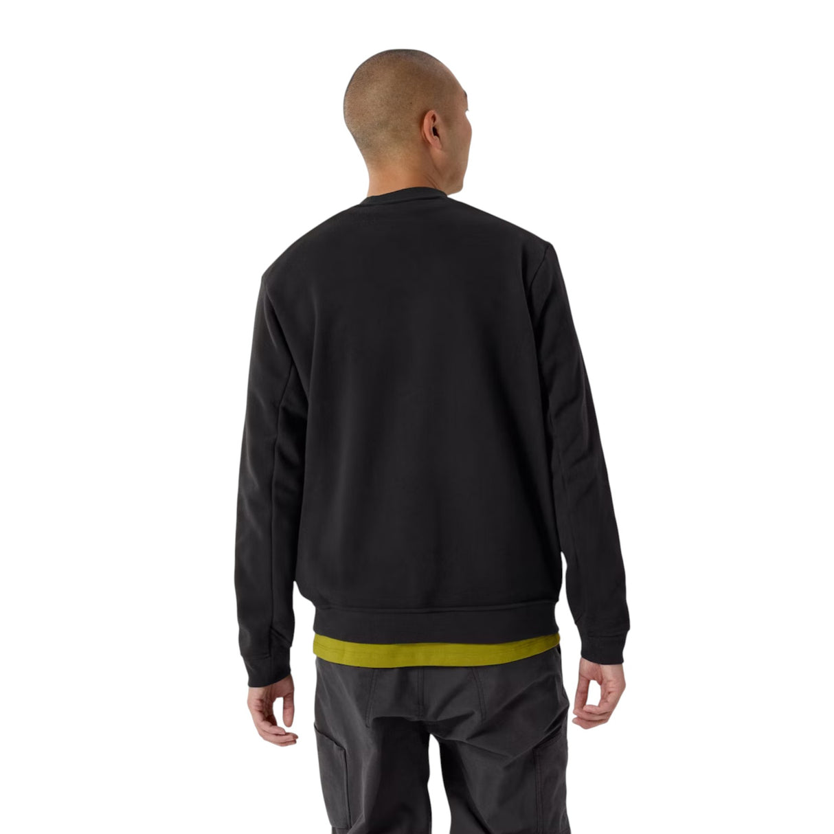Arc'teryx Men's Emblem Fleece Crew Black / Small-Black / Medium-Black / Large-Black / X-Large-Habitat / Small - 53 Degrees North