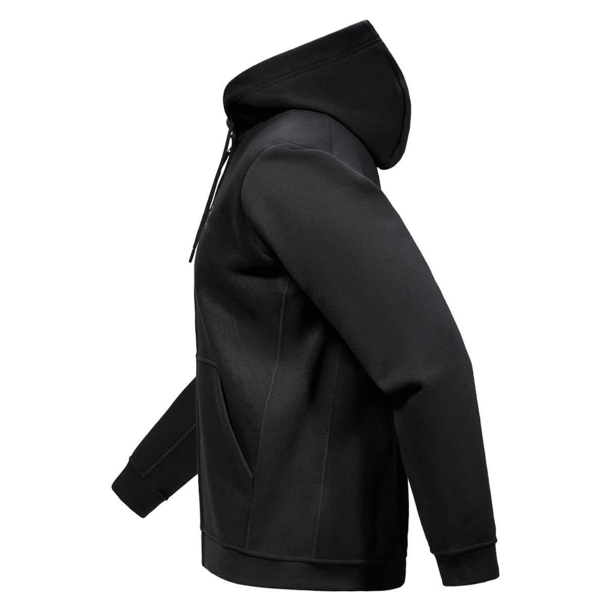 Arc'teryx Men's Emblem Fleece Full Zip Hoodie Black / Small-Black / Medium-Black / Large-Black / X-Large - 53 Degrees North