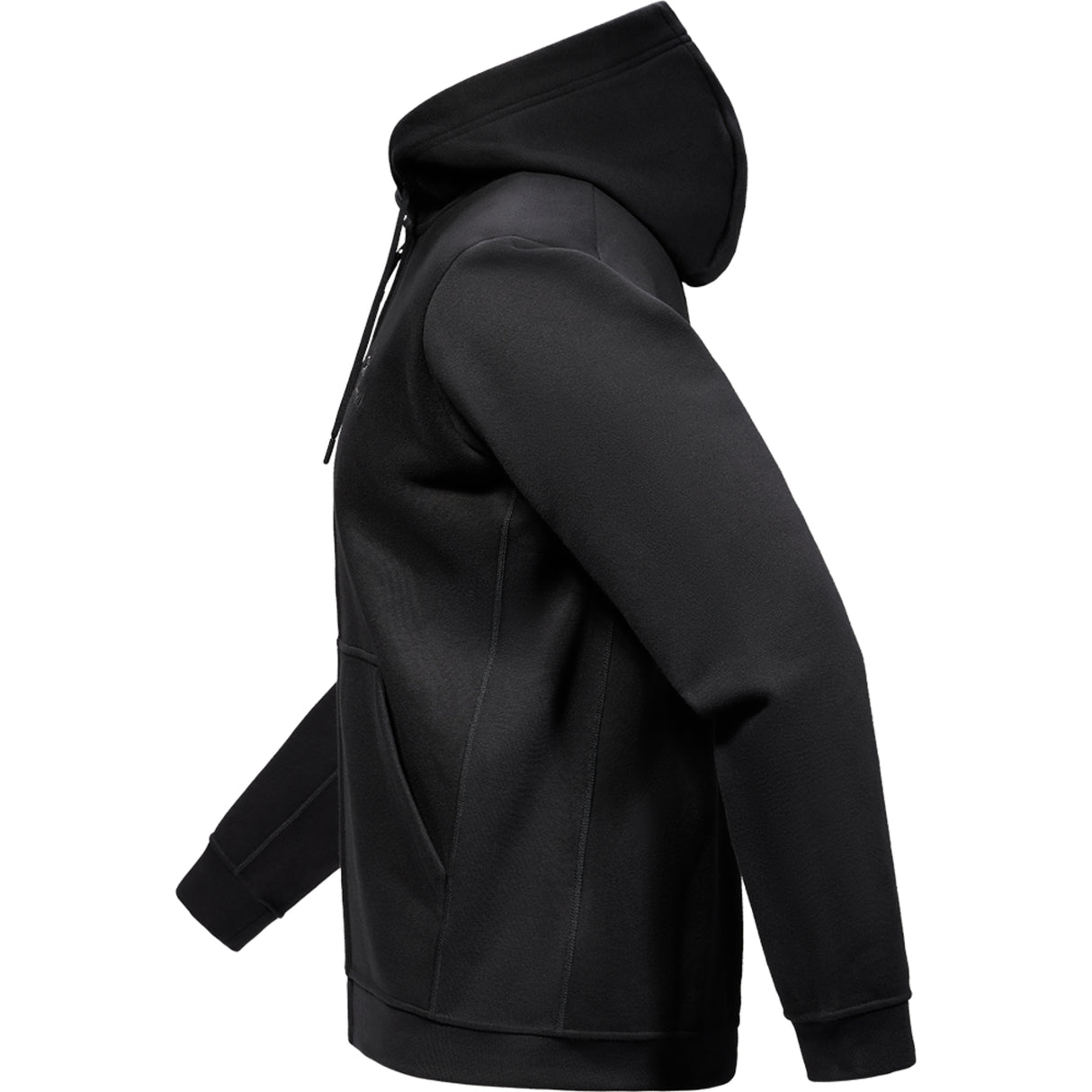 Arc'teryx Men's Emblem Fleece Full Zip Hoodie Black / Small-Black / Medium-Black / Large-Black / X-Large - 53 Degrees North