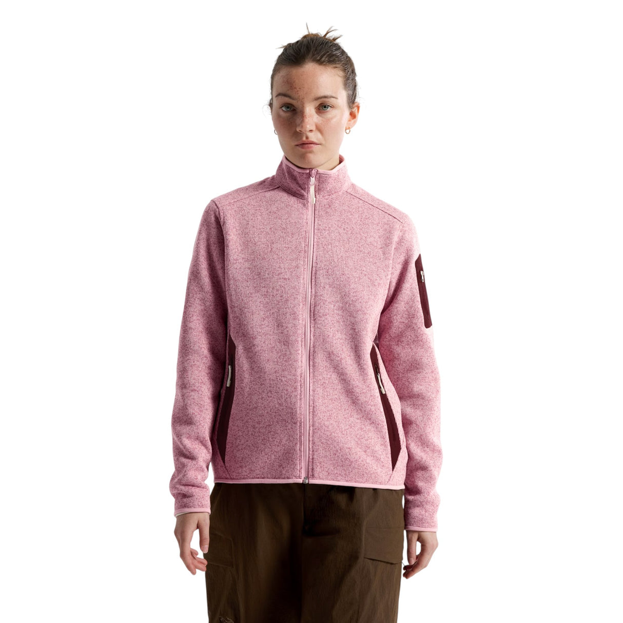 Arc'teryx Women's Covert Cardigan Bliss Heather/Mars / X-Small-Bliss Heather/Mars / Small-Bliss Heather/Mars / Medium-Bliss Heather/Mars / Large-Bliss Heather/Mars / X-Large - 53 Degrees North