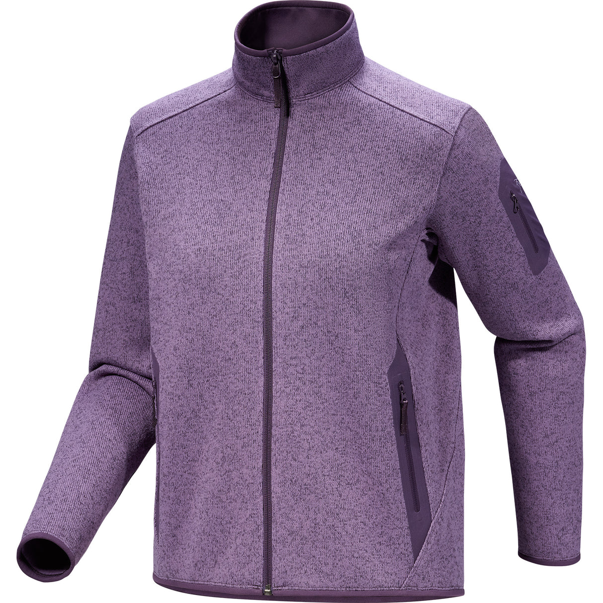 Arc'teryx Women's Covert Cardigan Cosmic Bloom Heather / X-Small-Cosmic Bloom Heather / Small-Cosmic Bloom Heather / Medium-Cosmic Bloom Heather / Large-Cosmic Bloom Heather / X-Large - 53 Degrees North