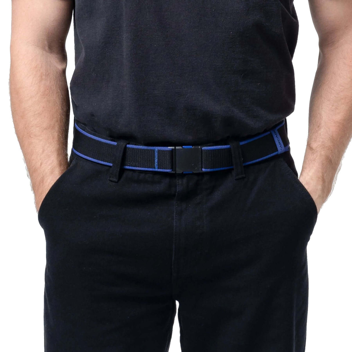 Arcade Carto Belt Black/Cobalt-Navy Tumbleweed - 53 Degrees North