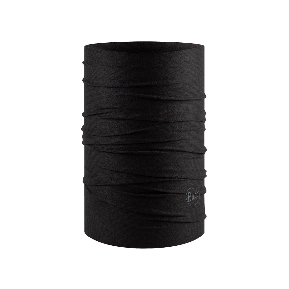 BUFF Coolnet UV+ Neck Gaiter Solid Black #- 53 Degrees North