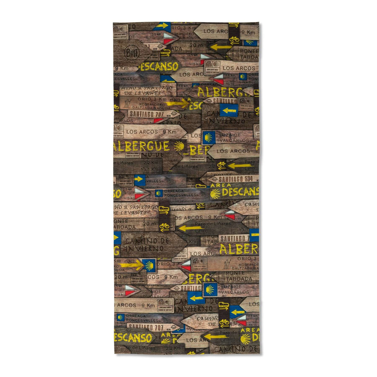 BUFF Coolnet UV Neckwear Camino Destinos - 53 Degrees North