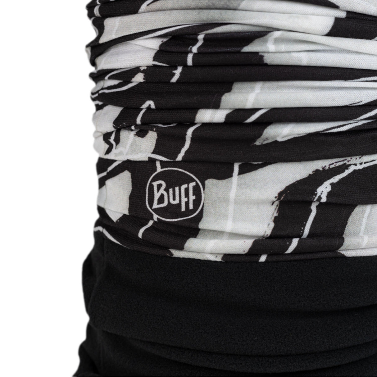 BUFF Kids' Polar Neck Gaiter Izzly Multi-Lalau Tulip Pink-Water-Damisar Multi-Chrysta Purple - 53 Degrees North