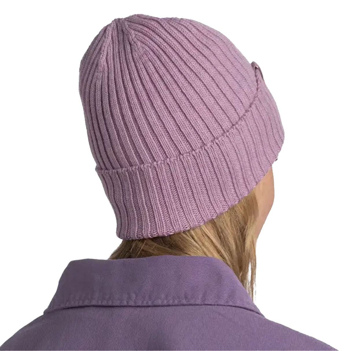 BUFF Knitted Beanie Hat Pansy-Graphite-Cobalt - 53 Degrees North