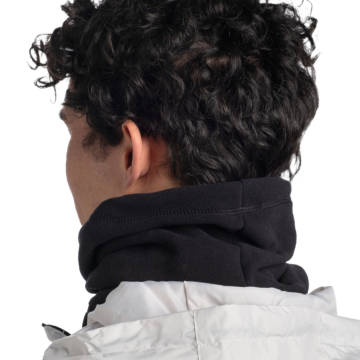 BUFF Polar Neck Warmer Solid Black - 53 Degrees North