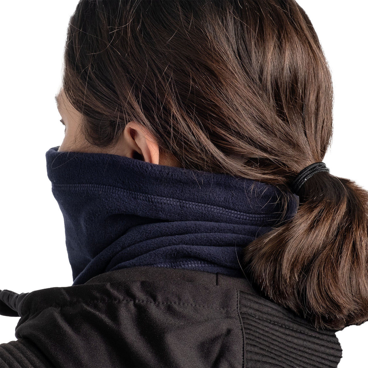 BUFF Polar Neck Warmer Solid Black - 53 Degrees North