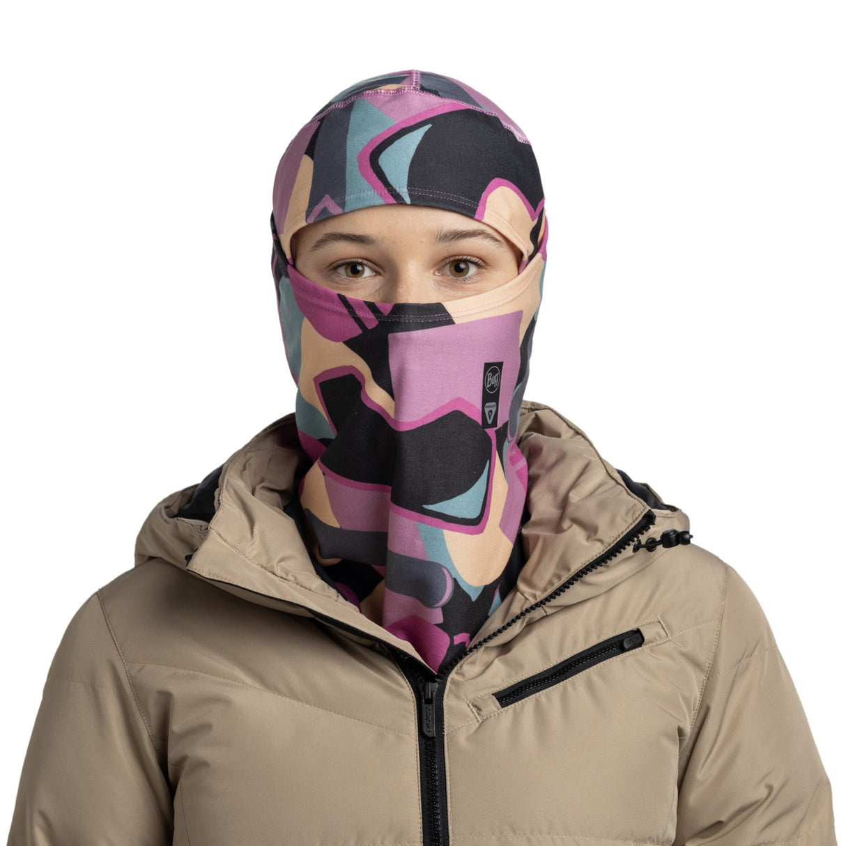 BUFF Thermonet Hinged Balaclava Beldar Orchid - 53 Degrees North