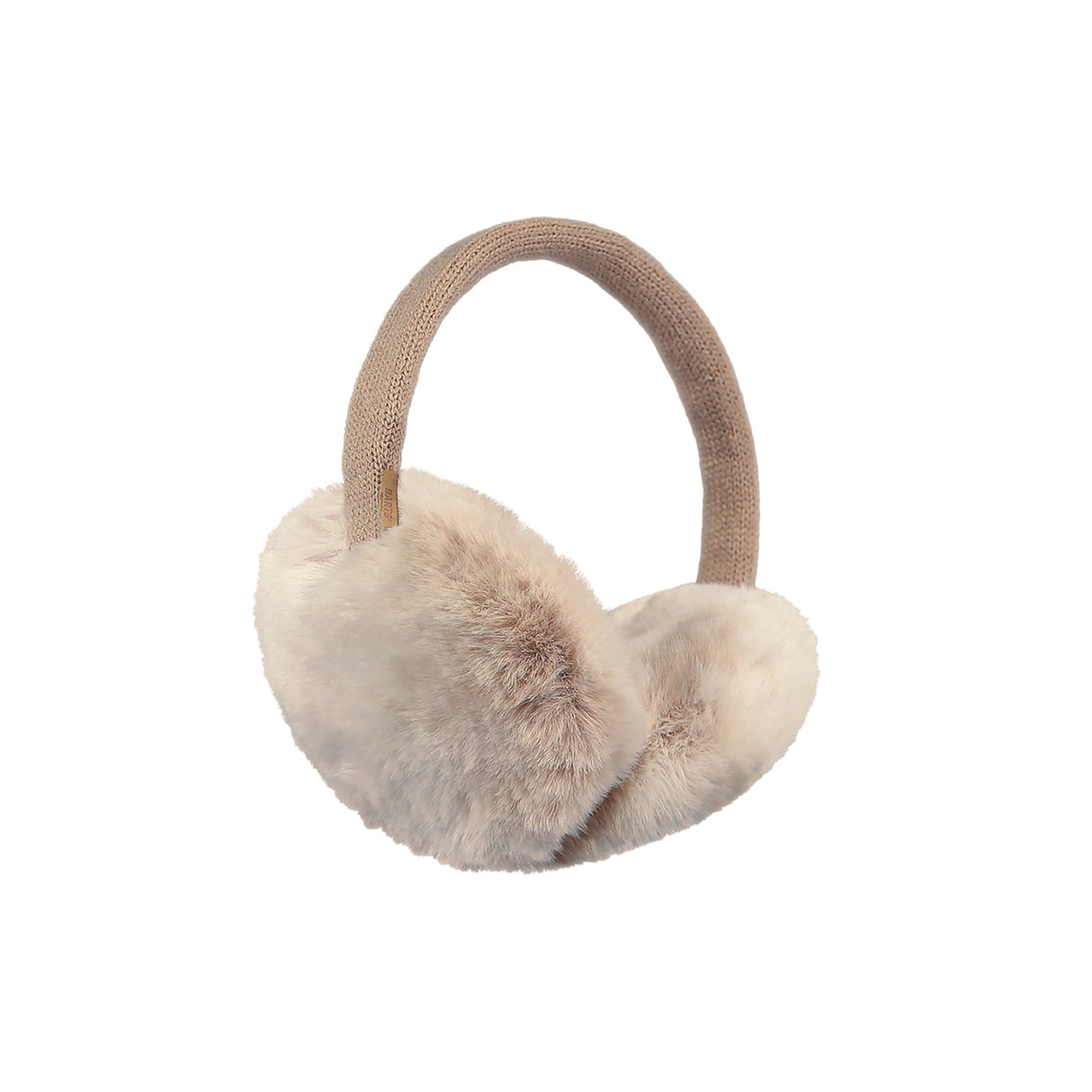 Barts Adjustable Faux Fur Earmuffs Black-Sand-Heather Brown - 53 Degrees North