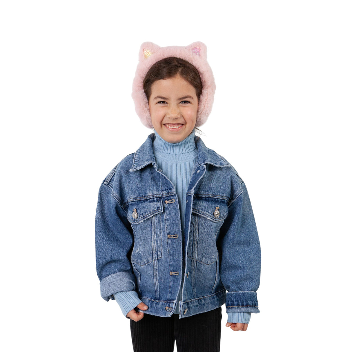 Barts Girls' Twincky Earmuffs Pink - 53 Degrees North