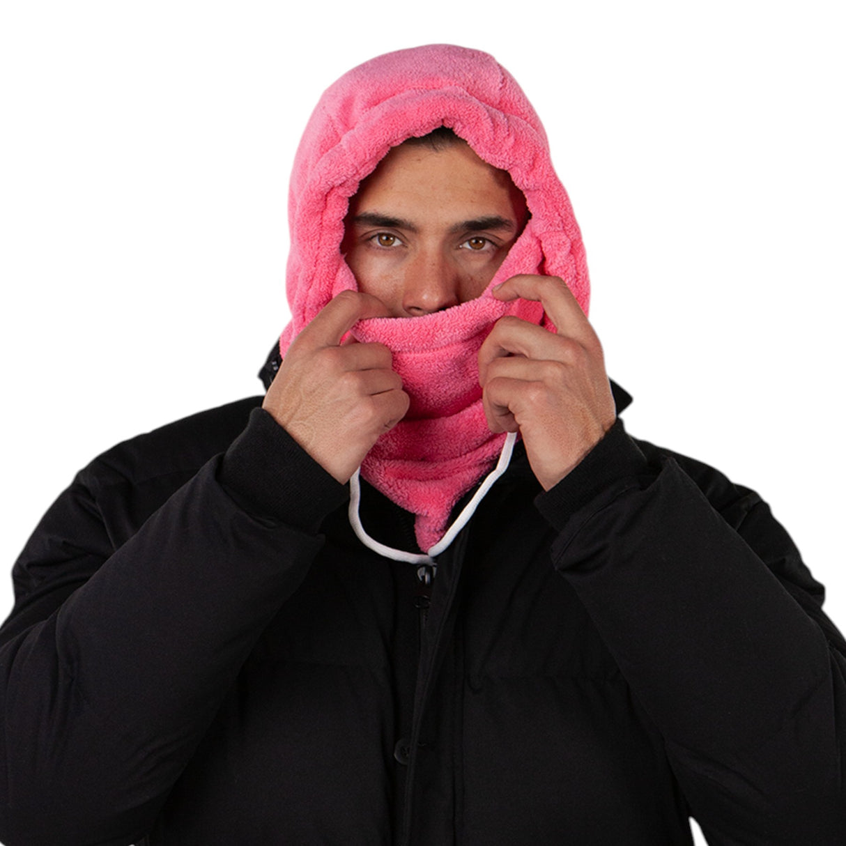 Barts Guardisi Hood Black-Pink - 53 Degrees North