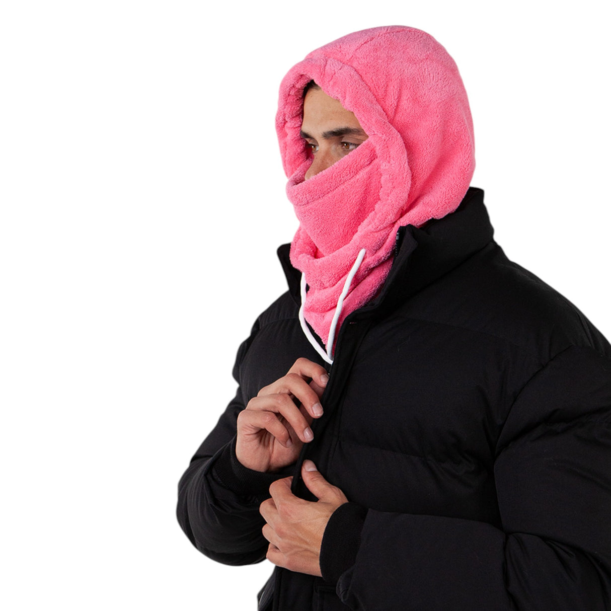 Barts Guardisi Hood Black-Pink - 53 Degrees North
