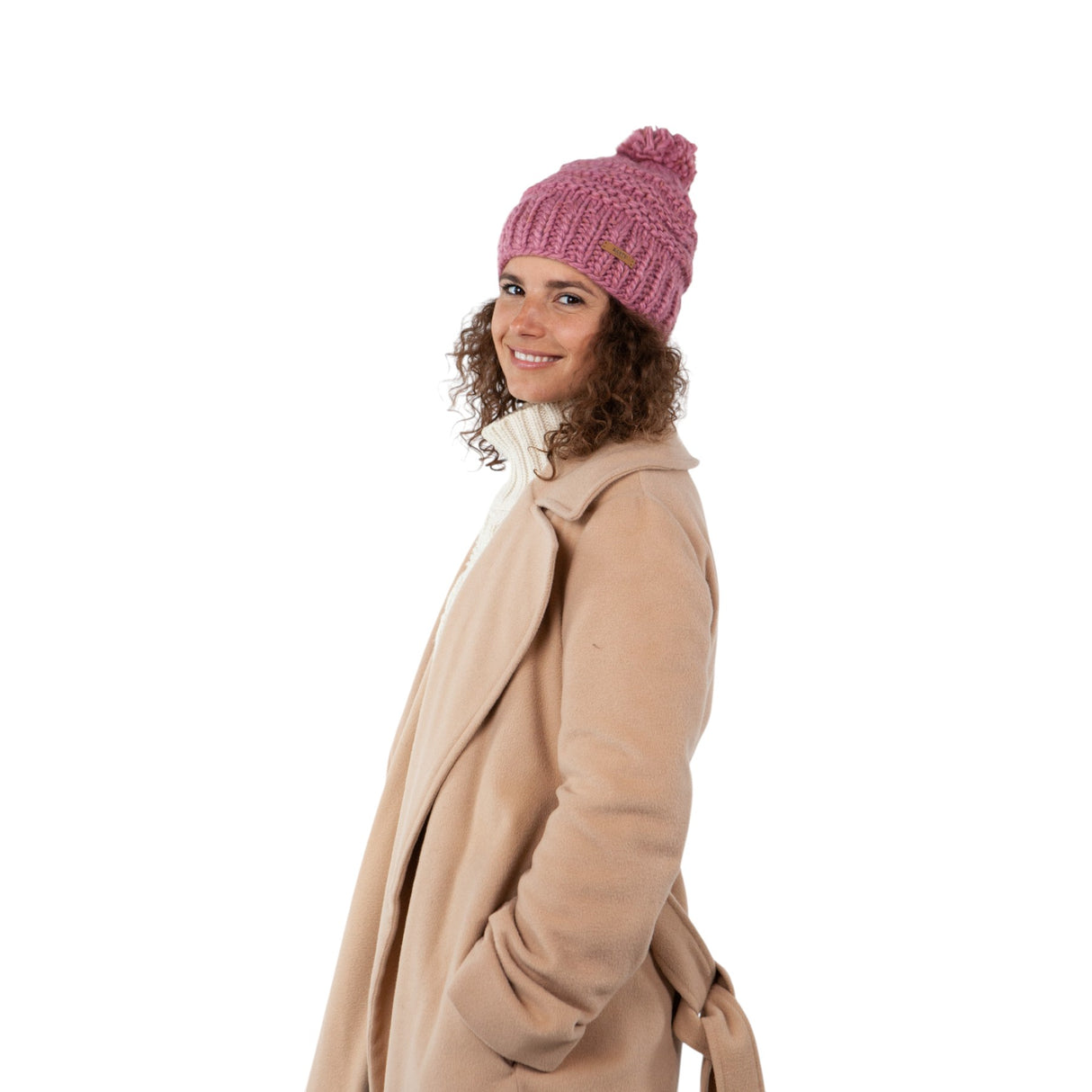 Barts Jasmin Beanie Lilac-Ice-Heather Grey-Pink-Dark Heather - 53 Degrees North