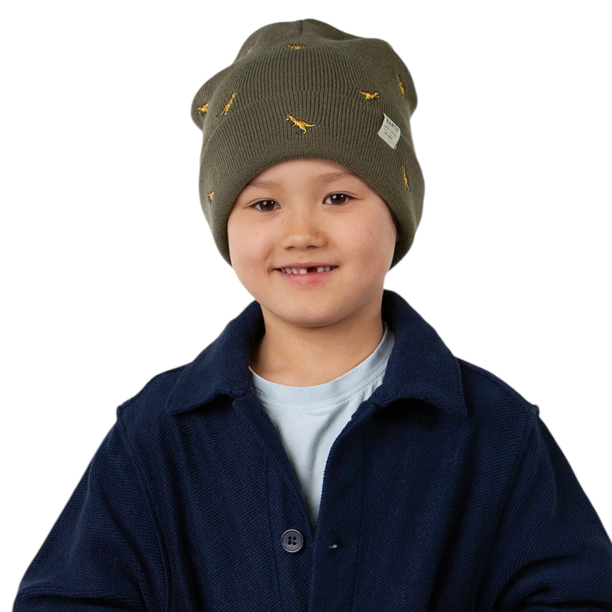 Barts Kids' Vinson Beanie Pale Army / 53cm-Dark Heather / 53cm-Blue / 55cm-Navy / 55cm-Pale Army / 55cm - 53 Degrees North