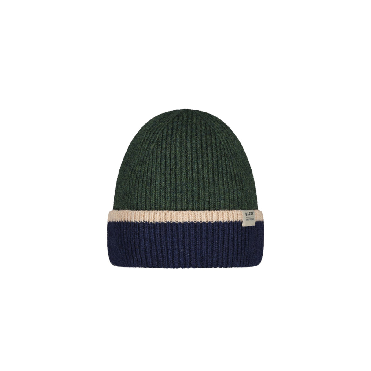Barts Pharon Wool Beanie Dark Heather-Army - 53 Degrees North