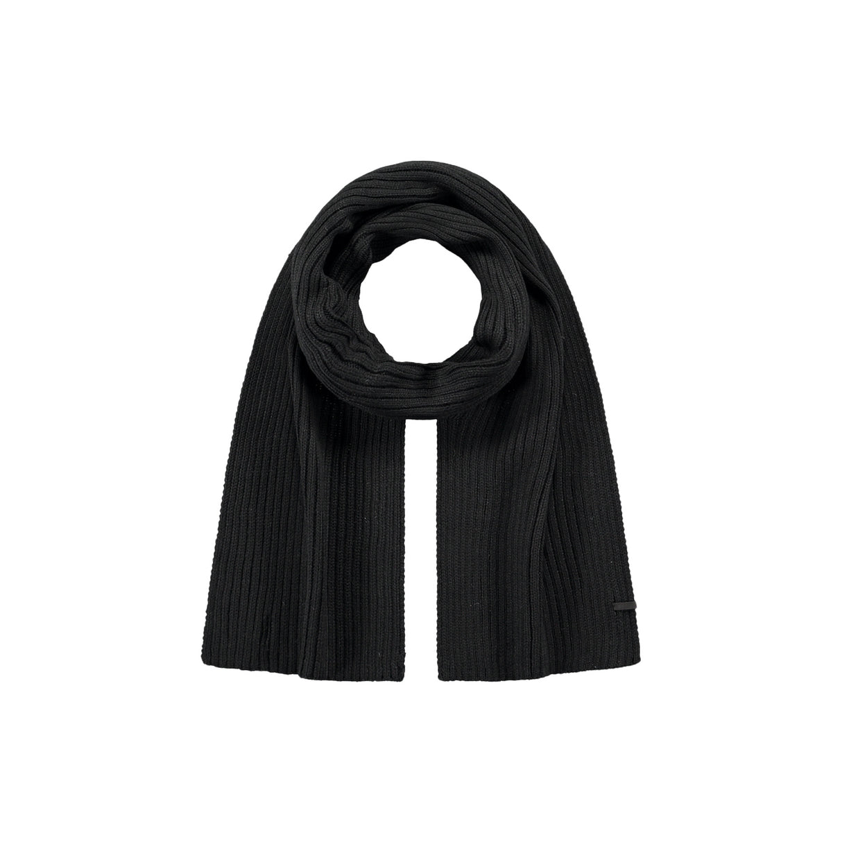 Barts Wilbert Scarf Black - 53 Degrees North