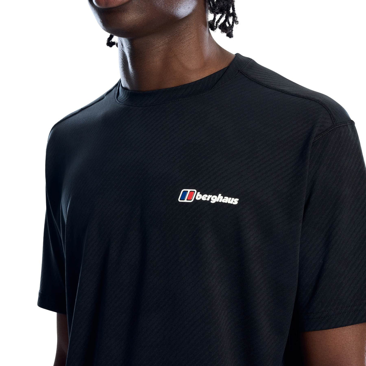 Berghaus Men's Dawdon Tech Tee Jet Black / Small-Jet Black / Medium-Jet Black / Large-Jet Black / X-Large - 53 Degrees North
