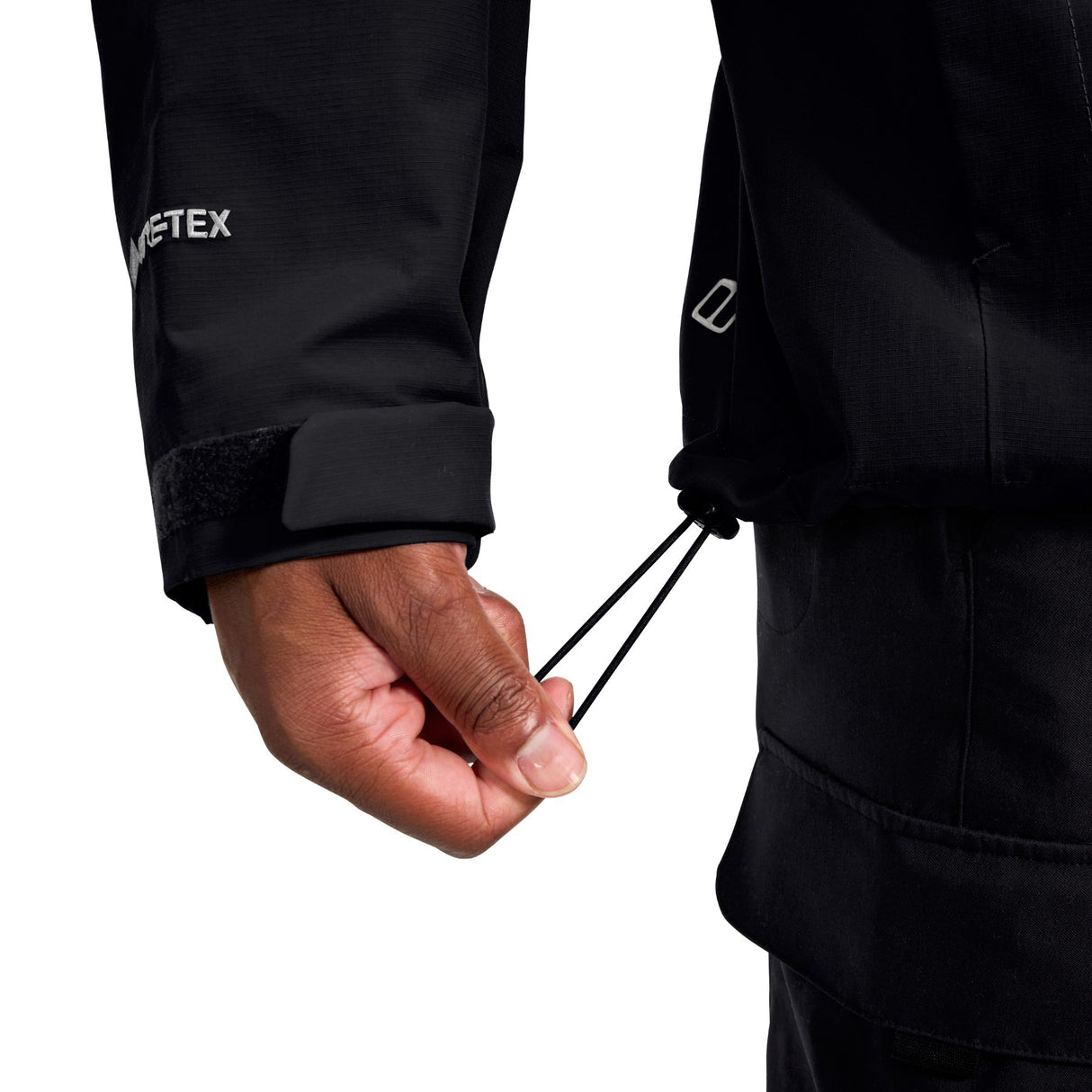 Berghaus Men's Hillwalker 2.0 InterActive GORE-TEX Jacket Black/Black / Small - 53 Degrees North