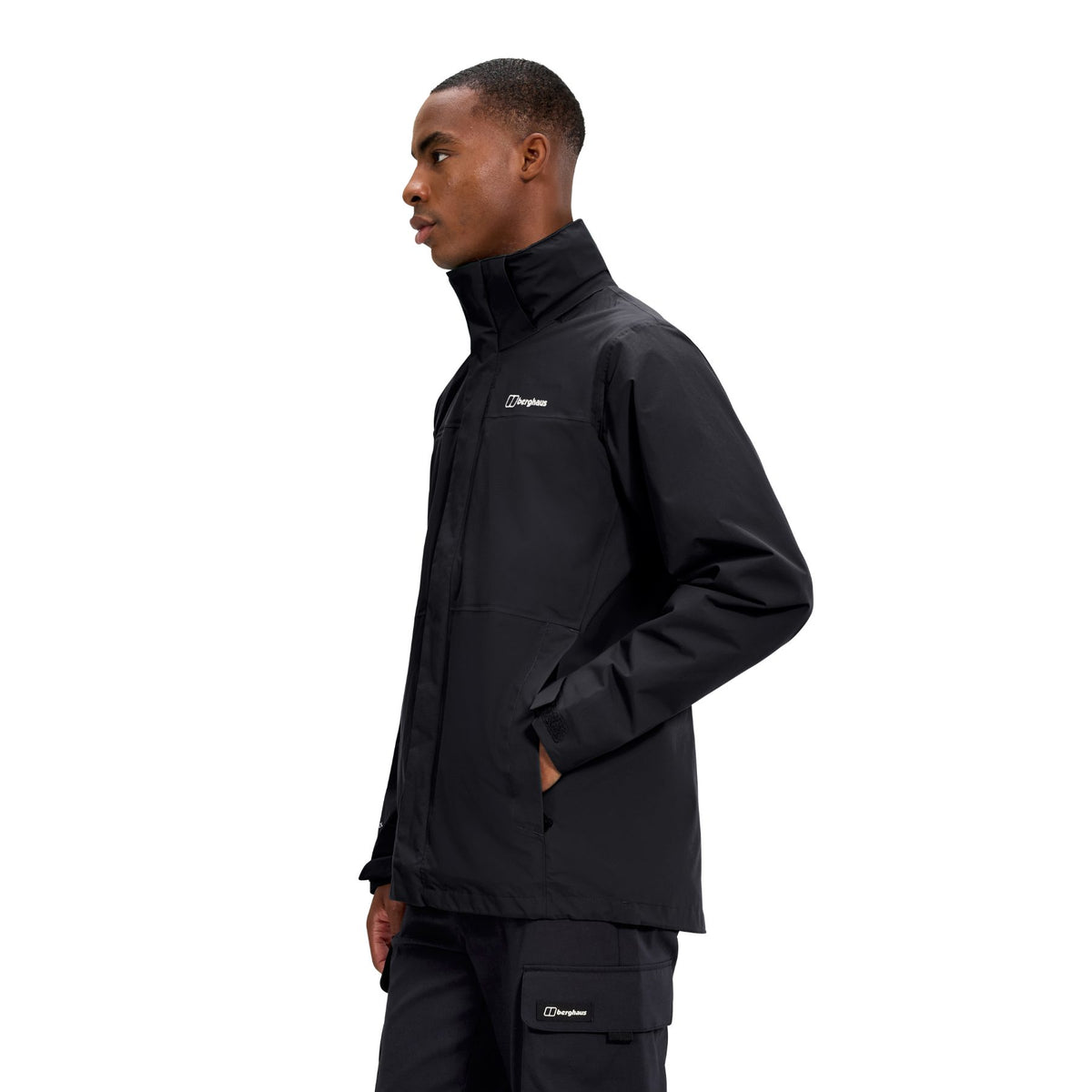 Berghaus Men's Hillwalker 2.0 InterActive GORE-TEX Jacket Black/Black / Small - 53 Degrees North