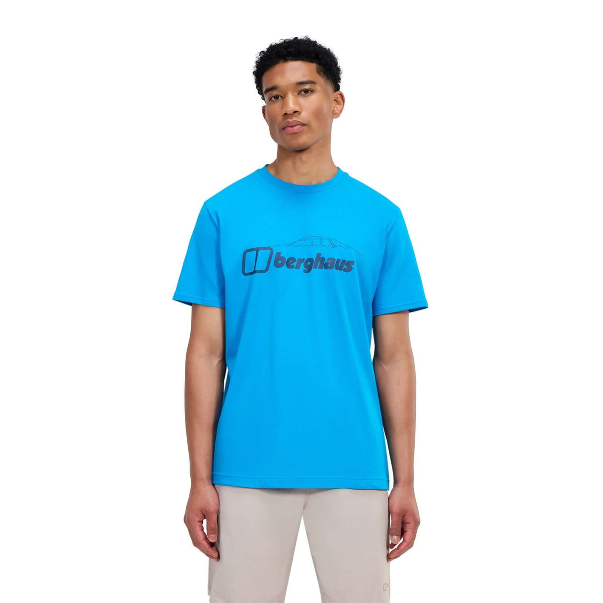 Berghaus Men's Mountain Checklist Short Sleeve Tee Grey / Small-Grey / Medium-Grey / Large-Grey / X-Large-Grey / XX-Large - 53 Degrees North