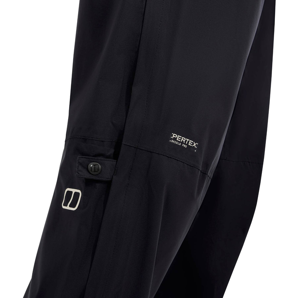 Berghaus Men's Pacsmart 2.5L Waterproof Trousers Jet Black / Small / Short - 53 Degrees North