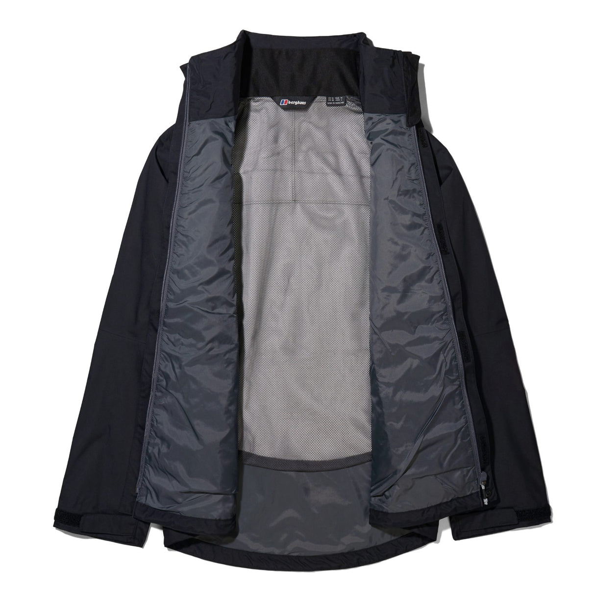 Berghaus Men's RG Alpha 2.0 Waterproof Jacket Jet Black / Small-Jet Black / Medium-Jet Black / Large-Jet Black / X-Large-Jet Black / XX-Large - 53 Degrees North