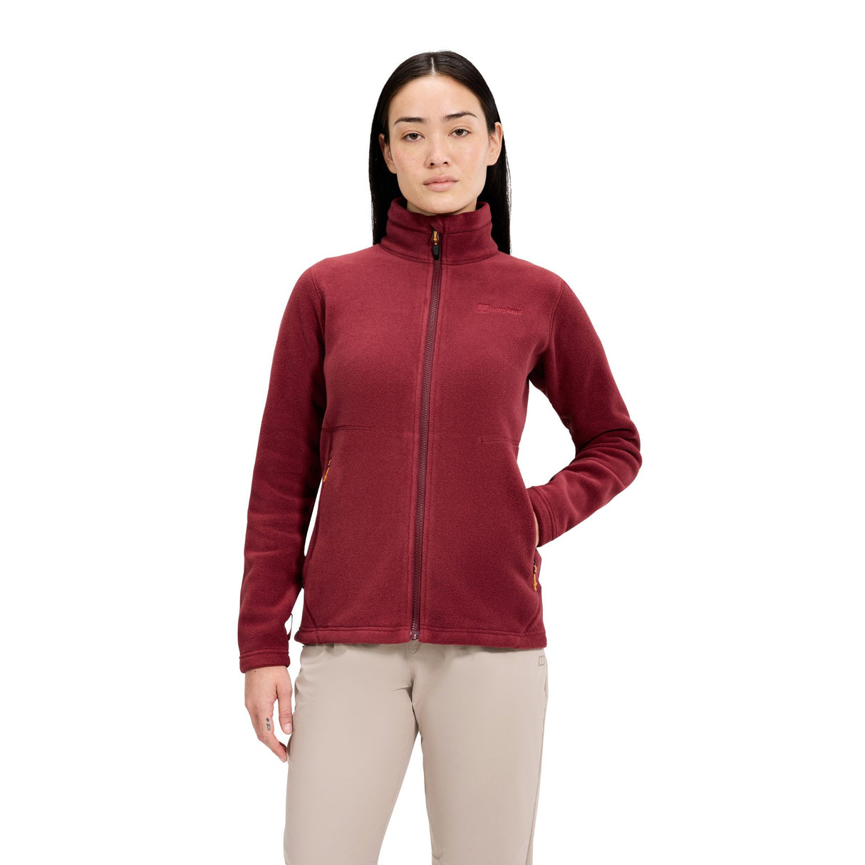 Berghaus Women's Prism Polartec IA Jacket Dark Rhum / X-Small-Dark Rhum / Small-Dark Rhum / Medium-Dark Rhum / Large-Dark Rhum / X-Large - 53 Degrees North