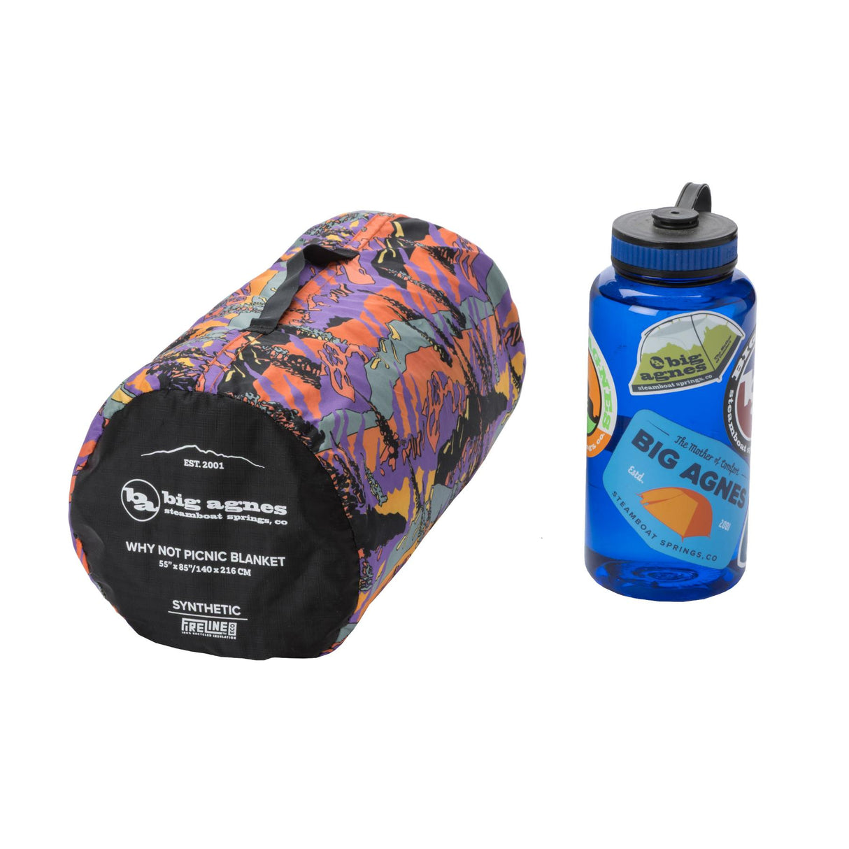 Big Agnes Why Not Picnic Blanket Zirkel Alpenglow - 53 Degrees North