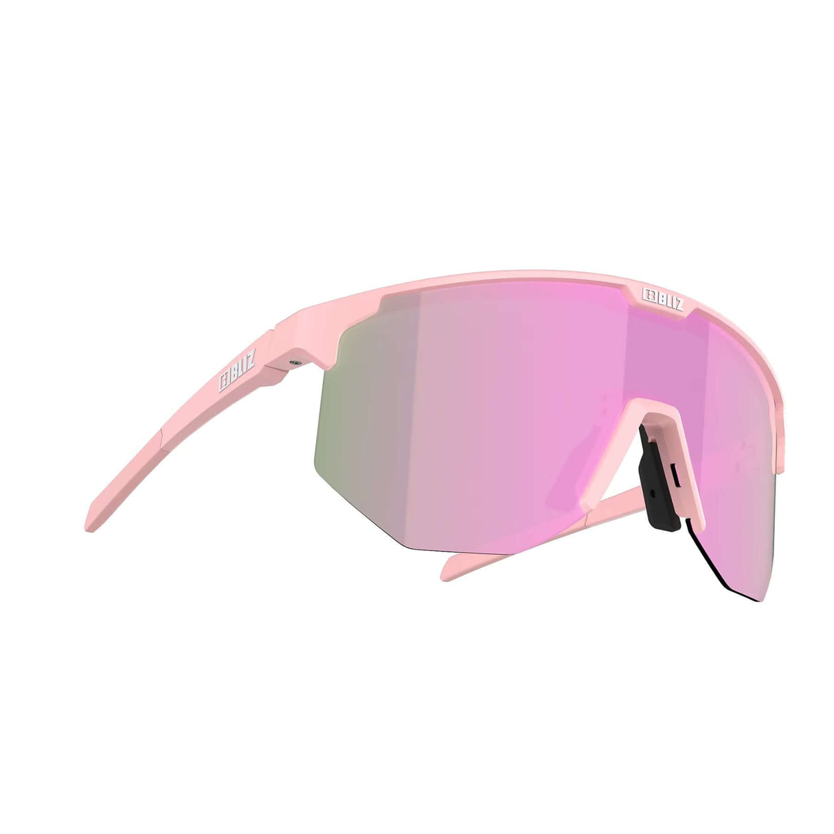 Bliz Hero Small Sunglasses Matt Powder Pink / Brown Rose multi - 53 Degrees North