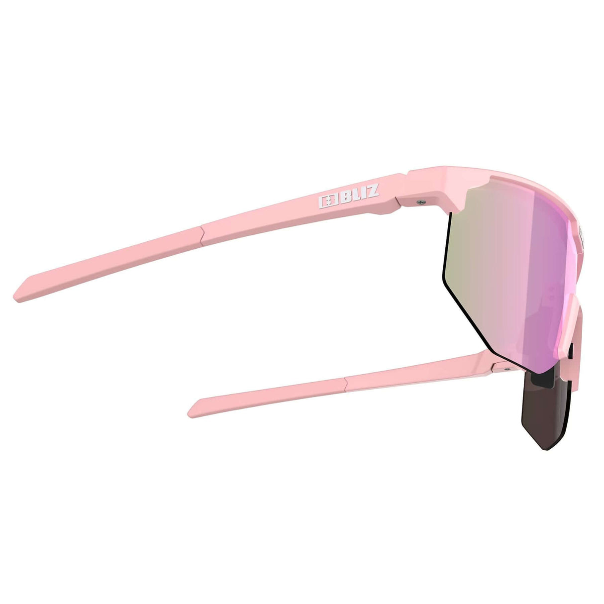 Bliz Hero Small Sunglasses Matt Powder Pink / Brown Rose multi - 53 Degrees North