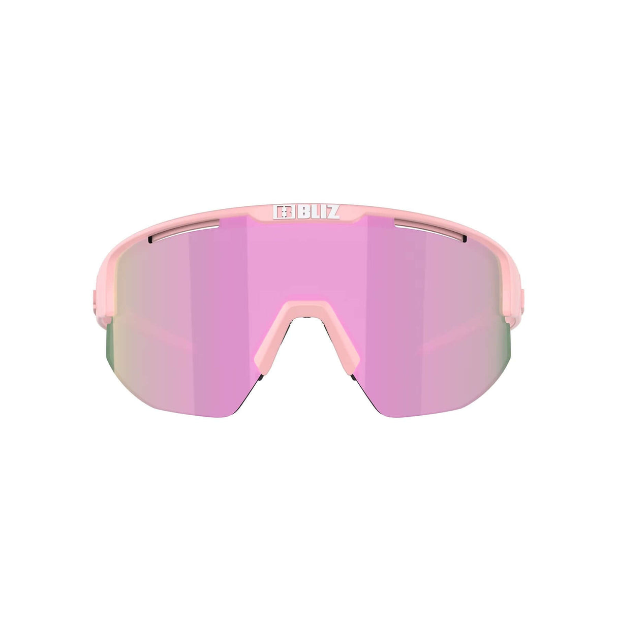 Bliz Matrix Small Sunglasses Matt Powder Pink / Brown Rose Multi - 53 Degrees North