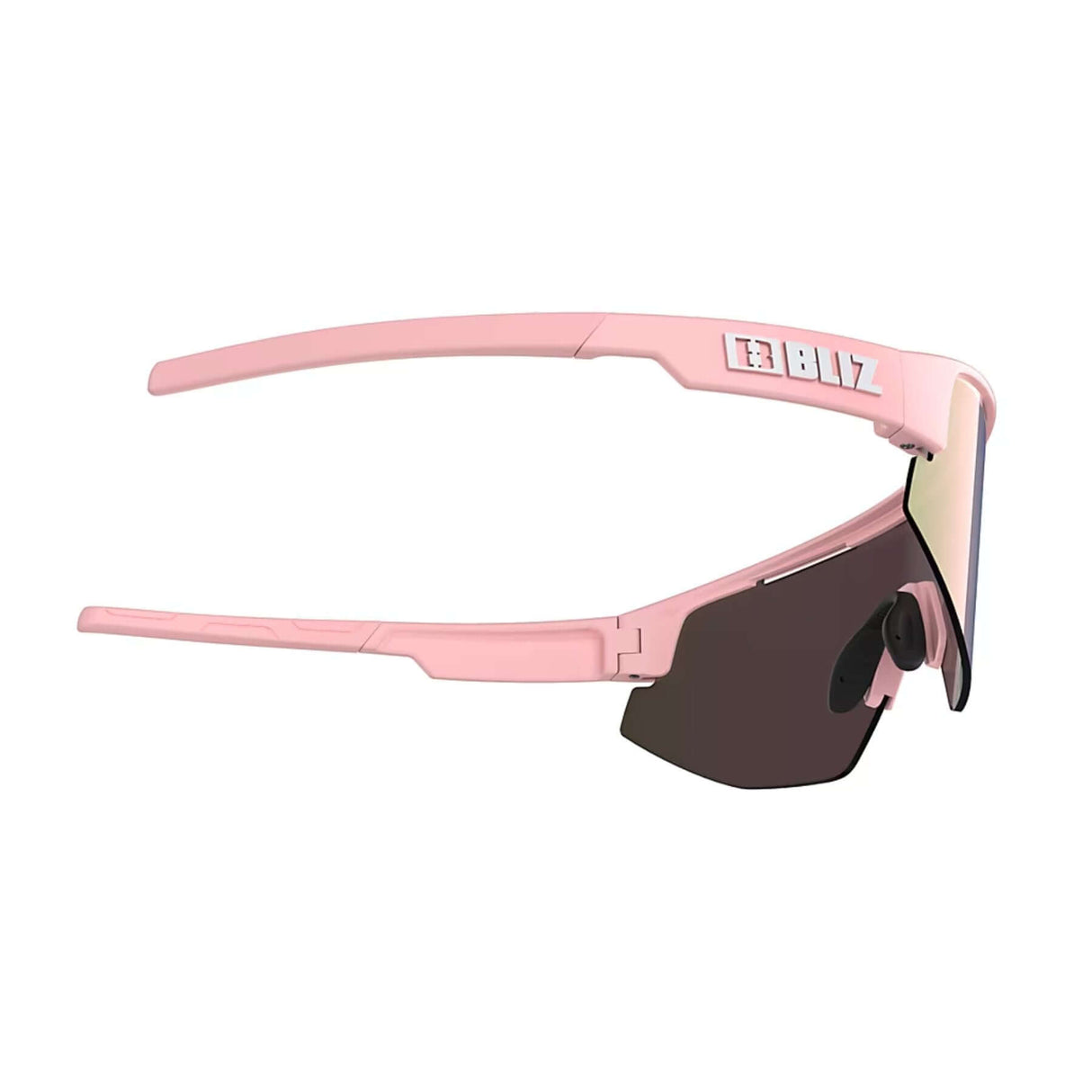 Bliz Matrix Small Sunglasses Matt Powder Pink / Brown Rose Multi - 53 Degrees North