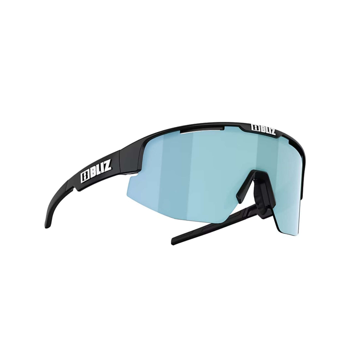 Bliz Matrix Sunglasses Matte Black / Smoke Ice Blue Multi - 53 Degrees North