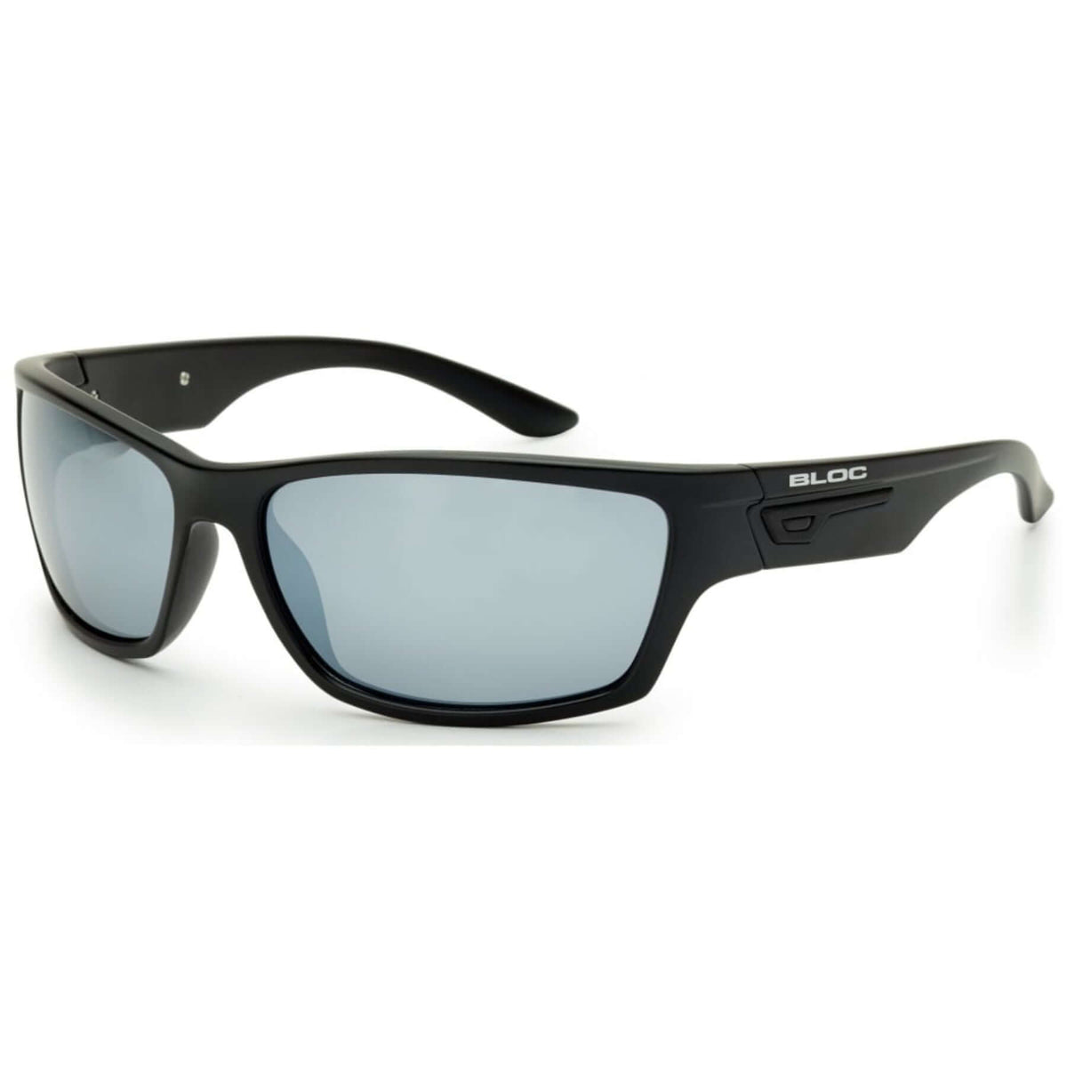 Bloc Bail Polarised Grey Sunglasses Matt Black - 53 Degrees North