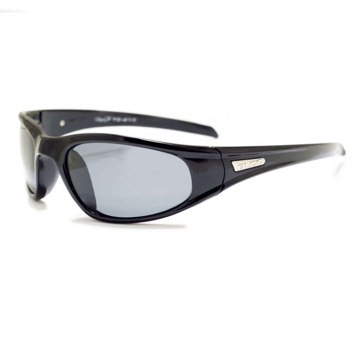 Bloc Stingray XR Polarised Grey Sunglasses Shiny Black - 53 Degrees North