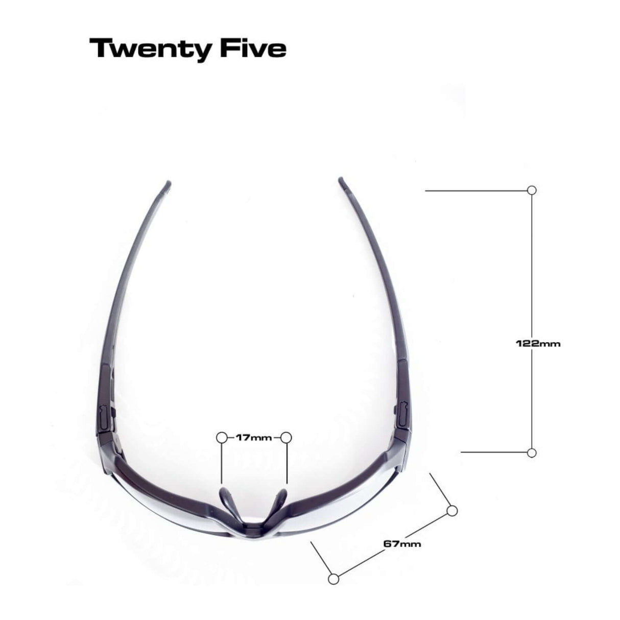 Bloc Twenty Five Red Mirror Sunglasses Matt Black - 53 Degrees North