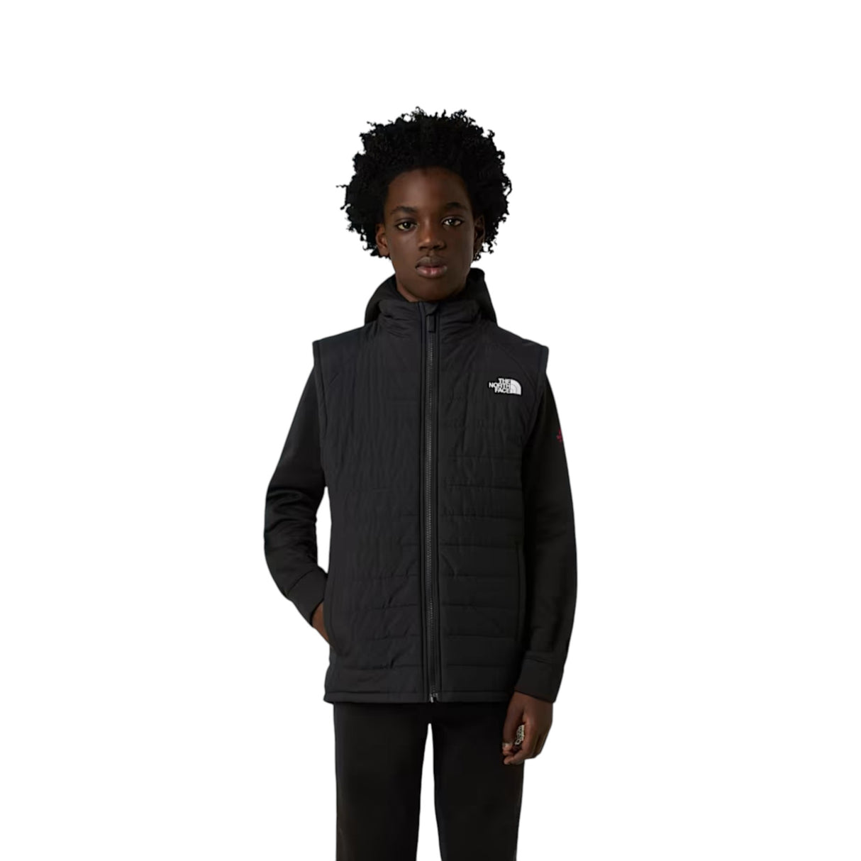 The North Face Boys' Never Stop Synthetic Vest TNF Black / Age 5-6-TNF Black / Age 7-8-TNF Black / Age 9-10-TNF Black / Age 11-12-TNF Black / Age 14-16 #- 53 Degrees North