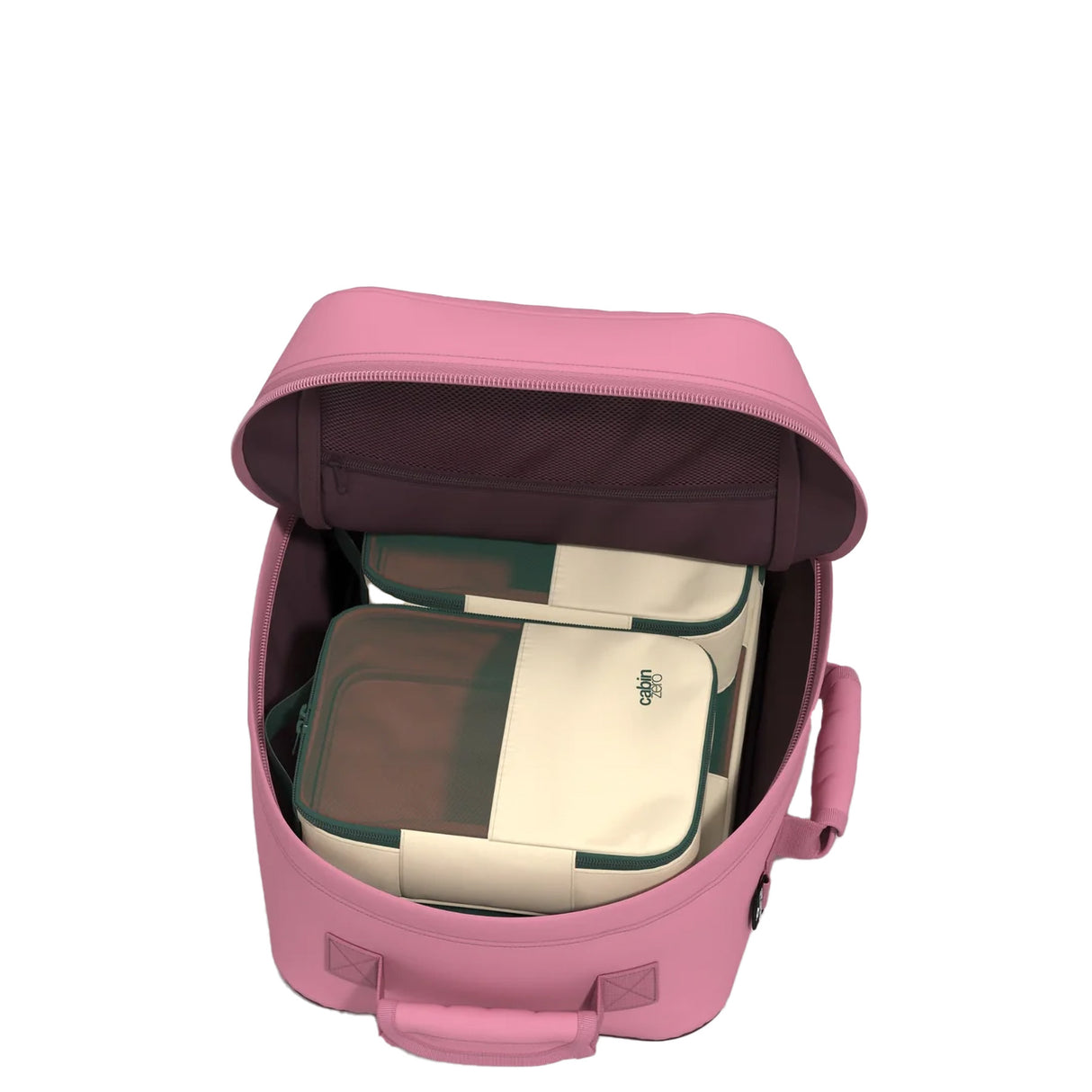 Cabin Zero Classic Cabin Backpack 28L Ketchup-Lavender Dream-Honeycomb-Rosa Rosa-Sunny Day - 53 Degrees North