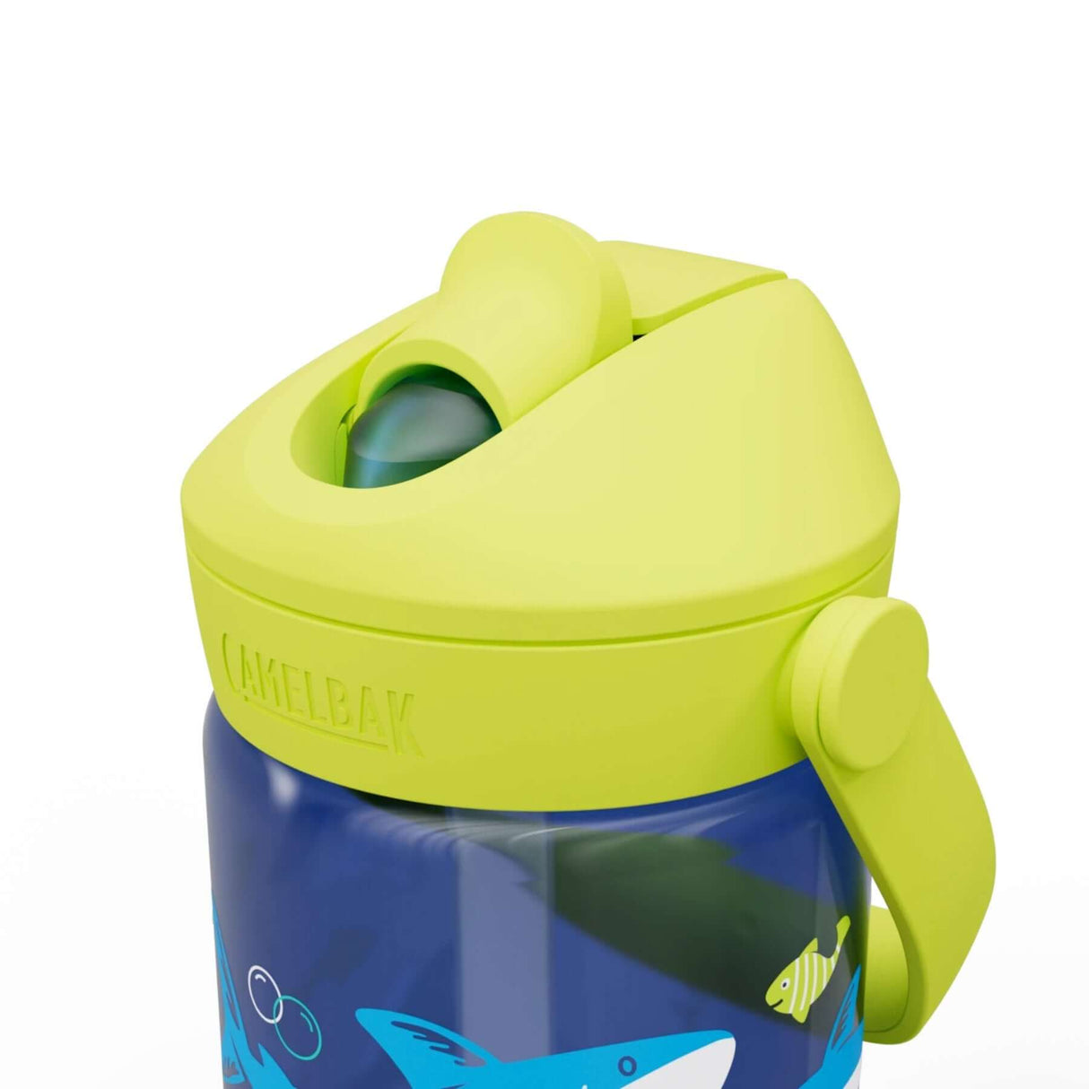 Camelbak Thrive Flip Straw Kids 400ml Water Bottle Sharks and Rays-Rainbow Floral-Clear - 53 Degrees North
