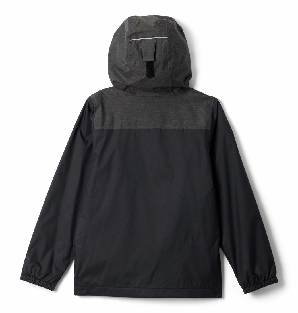 Columbia Boys' Rainy Trails Waterproof Fleece Lined Jacket Black / Age 4-5-Black / Age 6-7-Black / Age 8-9-Black / Age 10-12-Black / Age 14-16 - 53 Degrees North