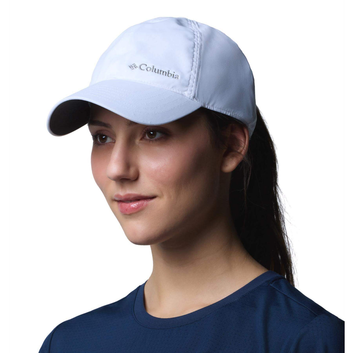Columbia Coolhead III Ball Cap White-Black-Nocturnal-Cirrus Grey-Marine Light - 53 Degrees North