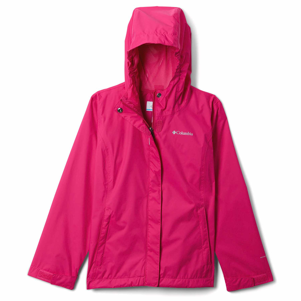 Columbia Girls' Arcadia Waterproof Jacket Guava Pink / Age 4-5-Guava Pink / Age 6-7-Guava Pink / Age 8-9-Guava Pink / Age 10-12-Guava Pink / Age 14-16 - 53 Degrees North